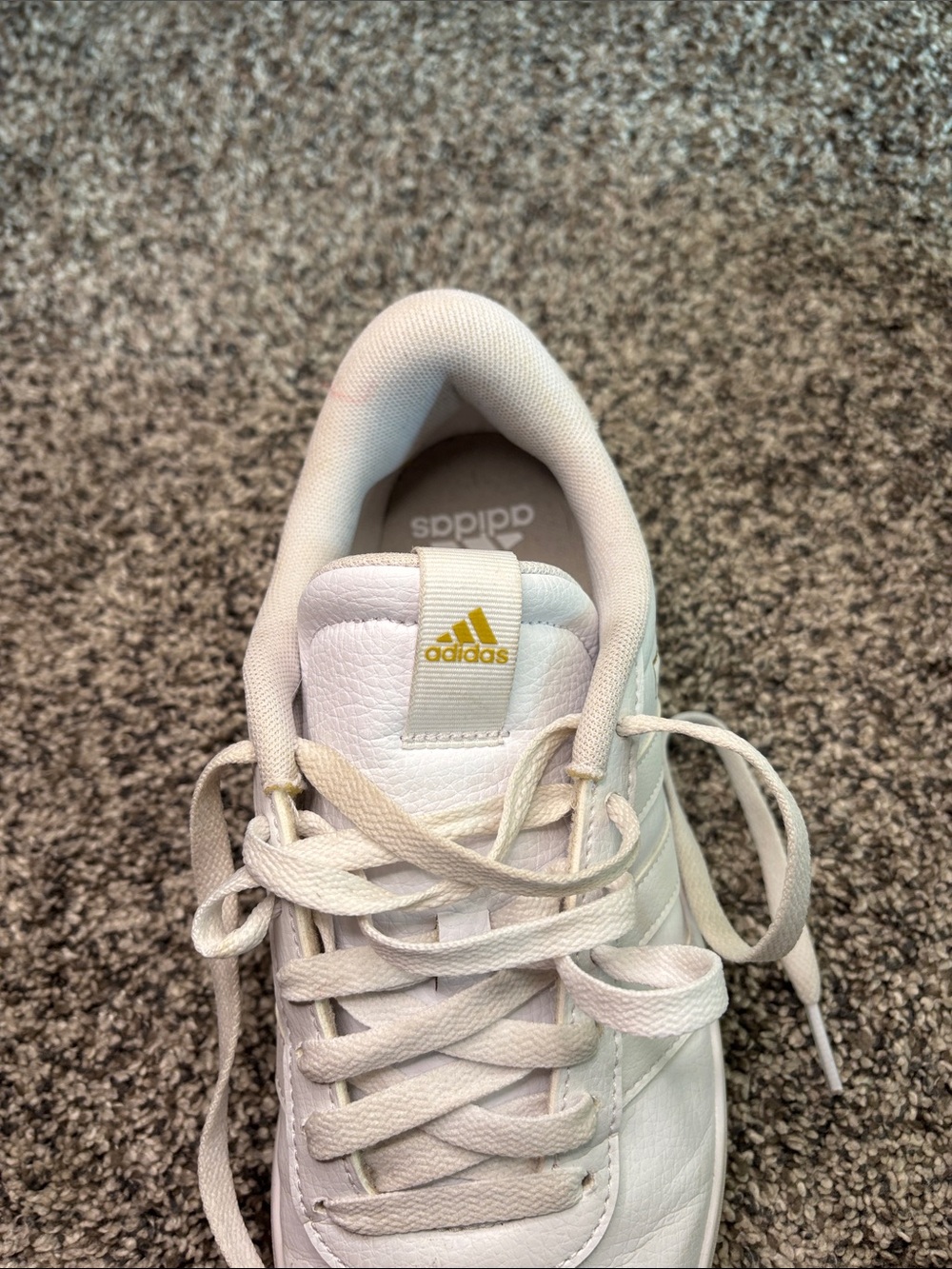 adidas Women’s White Sneakers - Picture 5 of 7
